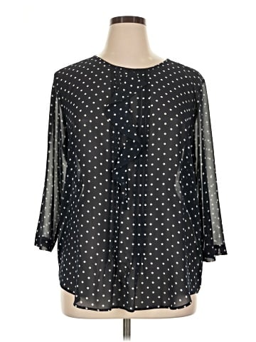 Van Heusen 3/4 Sleeve Blouse (view 1)