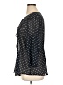 Van Heusen 100% Polyester Polka Dots Black 3/4 Sleeve Blouse Size XL - photo 5