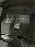 Gallery 100% Polyester Black Coat Size 10 - photo 6
