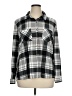 Robert Louis Plaid Gray Long Sleeve Blouse Size XL - photo 1