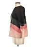 LA MAILLE SEZANE Paris Color Block Pink Pullover Sweater Size XS - photo 5