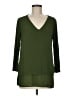 MICHAEL Michael Kors 100% Polyester Green 3/4 Sleeve Blouse Size M - photo 1