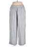 Old Navy Stripes Gray Linen Pants Size L (tall) - photo 1