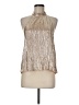 JOA Metallic Gold Sleeveless Blouse Size M - photo 1