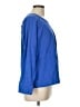 XCVI Blue Long Sleeve Top Size L (estimated) - photo 4