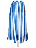 Glam Stripes Blue Casual Skirt Size L - photo 1