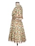 Max Studio Floral Ivory Casual Dress Size L - photo 5