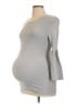 A Pea in the Pod Gray Pullover Sweater Size L - photo 1