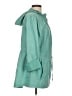 Jones New York 100% Polyester Teal Raincoat Size L - photo 4