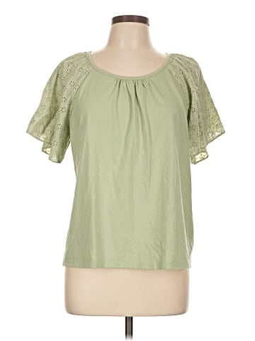 Gloria Vanderbilt Short Sleeve Blouse (view 1)