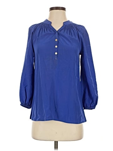 Lilly Pulitzer 3/4 Sleeve Silk Top (view 1)