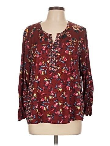 Serengeti Long Sleeve Blouse (view 1)