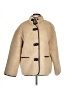 Gap 100% Polyester Ivory Coat Size L - photo 1