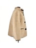 Gap 100% Polyester Ivory Coat Size L - photo 4