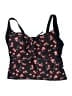 BLOOMCHIC Floral Black Swimsuit Top Size 28 - photo 1