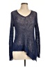 Eileen Fisher Metallic Blue Pullover Sweater Size L (petite) - photo 1