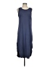 Lush Solid Blue Casual Dress Size S - photo 1