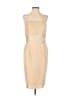 Assorted Brands 100% Silk Tan Gold Cocktail Dress Size 10 - photo 1