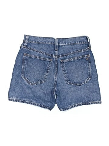 Madewell Relaxed Mid-Length Denim Shorts in Kimbrough Wash: Side-Slit Edition (view 2)