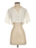 Kirious Ivory Short Sleeve Blouse Size S - photo 1