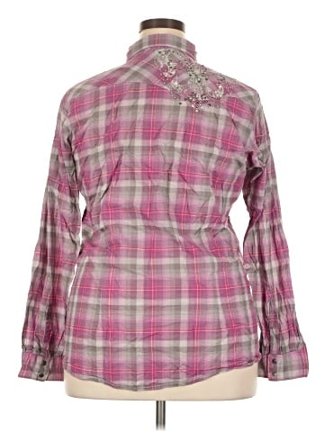 Rock 47 Long Sleeve Button-Down Shirt (view 2)