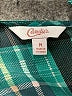 Candie's 100% Polyester Teal 3/4 Sleeve Blouse Size M - photo 7