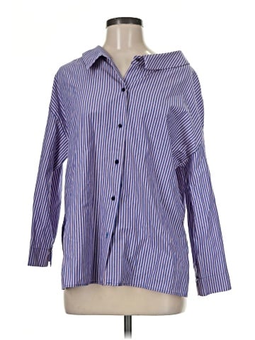 Trafaluc by Zara Long Sleeve Button-Down Shirt (view 1)