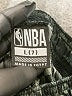 NBA 100% Polyester Camo Black Athletic Shorts Size 7 - photo 3