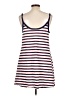 Universal Thread 100% Cotton Stripes White Casual Dress Size L - photo 2