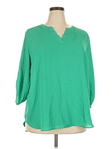 Chaus 3/4 Sleeve Blouse (view 1)