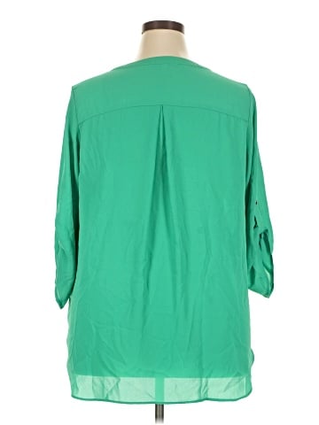 Chaus 3/4 Sleeve Blouse (view 2)