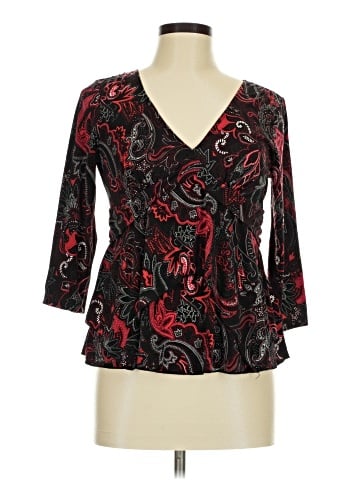 Cato 3/4 Sleeve Blouse (view 1)