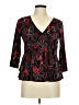 Cato Black 3/4 Sleeve Blouse Size M - photo 1