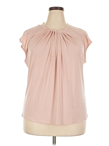 Liz Claiborne Career Short Sleeve Blouse (view 1)