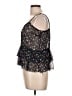 Aeropostale 100% Polyester Black Sleeveless Blouse Size L - photo 5