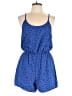 City Streets 100% Polyester Stars Blue Romper Size L - photo 1