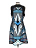 Hale Bob Graphic Blue Cocktail Dress Size L - photo 2
