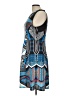 Hale Bob Graphic Blue Cocktail Dress Size L - photo 5