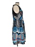 Hale Bob Graphic Blue Cocktail Dress Size L - photo 4