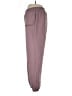 Comfrt Solid Purple Casual Pants Size L - photo 5