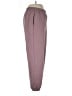 Comfrt Solid Purple Casual Pants Size L - photo 4