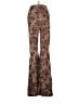 Beyond Yoga Paisley Brown Dress Pants Size S - photo 2