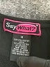 Say What? 100% Polyester Black Short Sleeve Top Size M - photo 7