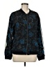 Ruff Hewn 100% Polyester Print Blue Track Jacket Size M - photo 1