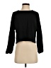 Double Zero Black Long Sleeve Top Size S - photo 1