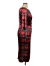 Unique Vintage Plaid Red Cocktail Dress Size 1X - photo 4