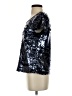Leifsdottir 100% Polyester Silver Short Sleeve Top Size S - photo 5