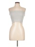 Daisy Silver Sleeveless Top Size L - photo 1