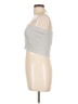 Daisy Silver Sleeveless Top Size L - photo 5