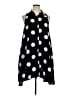 Mlle Gabrielle 100% Polyester Polka Dots Black Casual Dress Size XL - photo 1